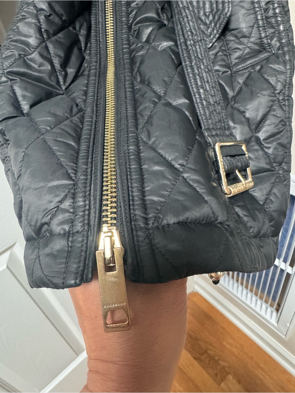 Burberry Quilted Trench Coat - Picture 4 of 10